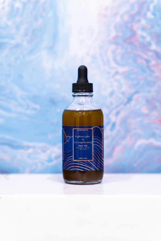 Lightweight & Strengthening hair oil