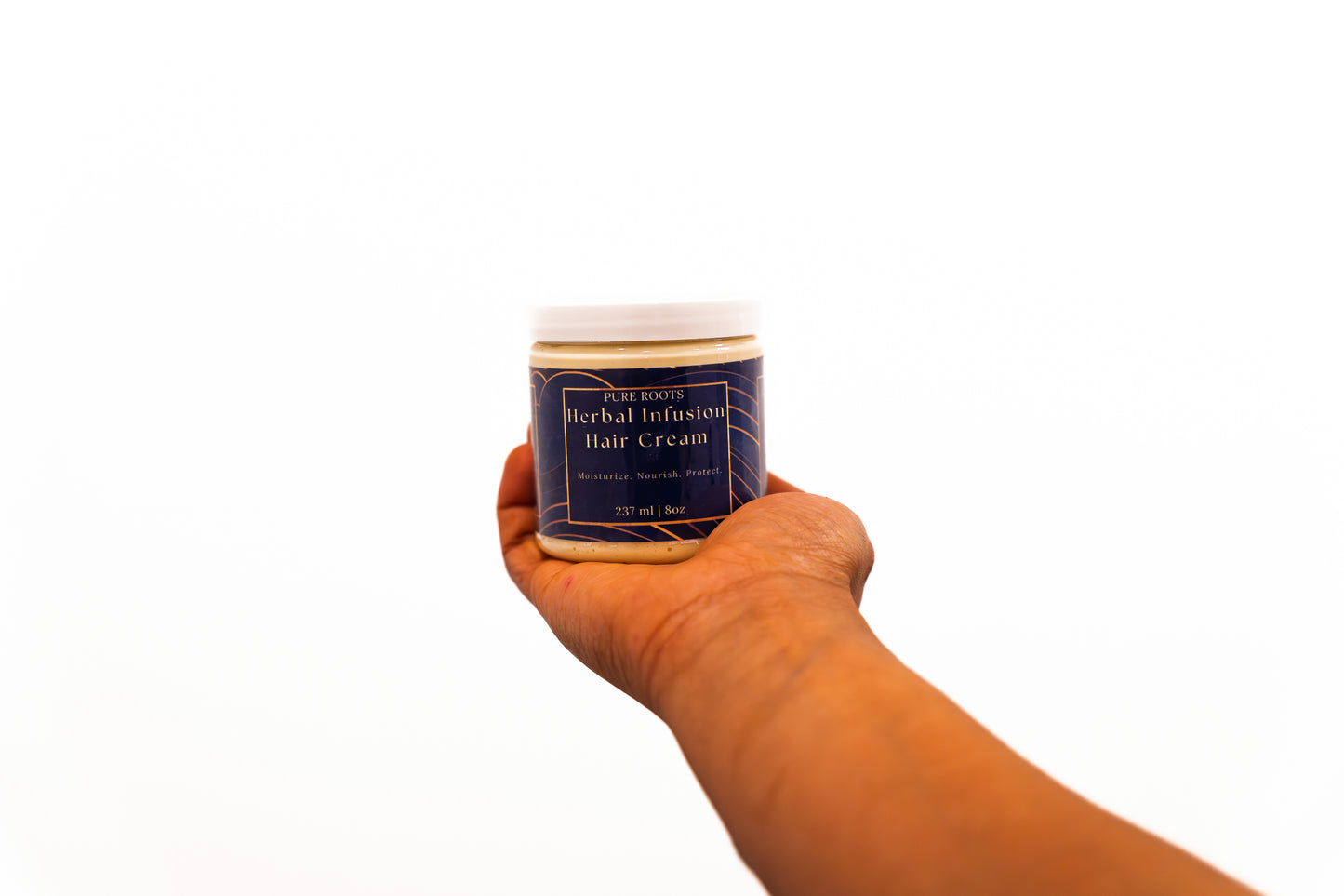 Herbal-Infused Hair Cream