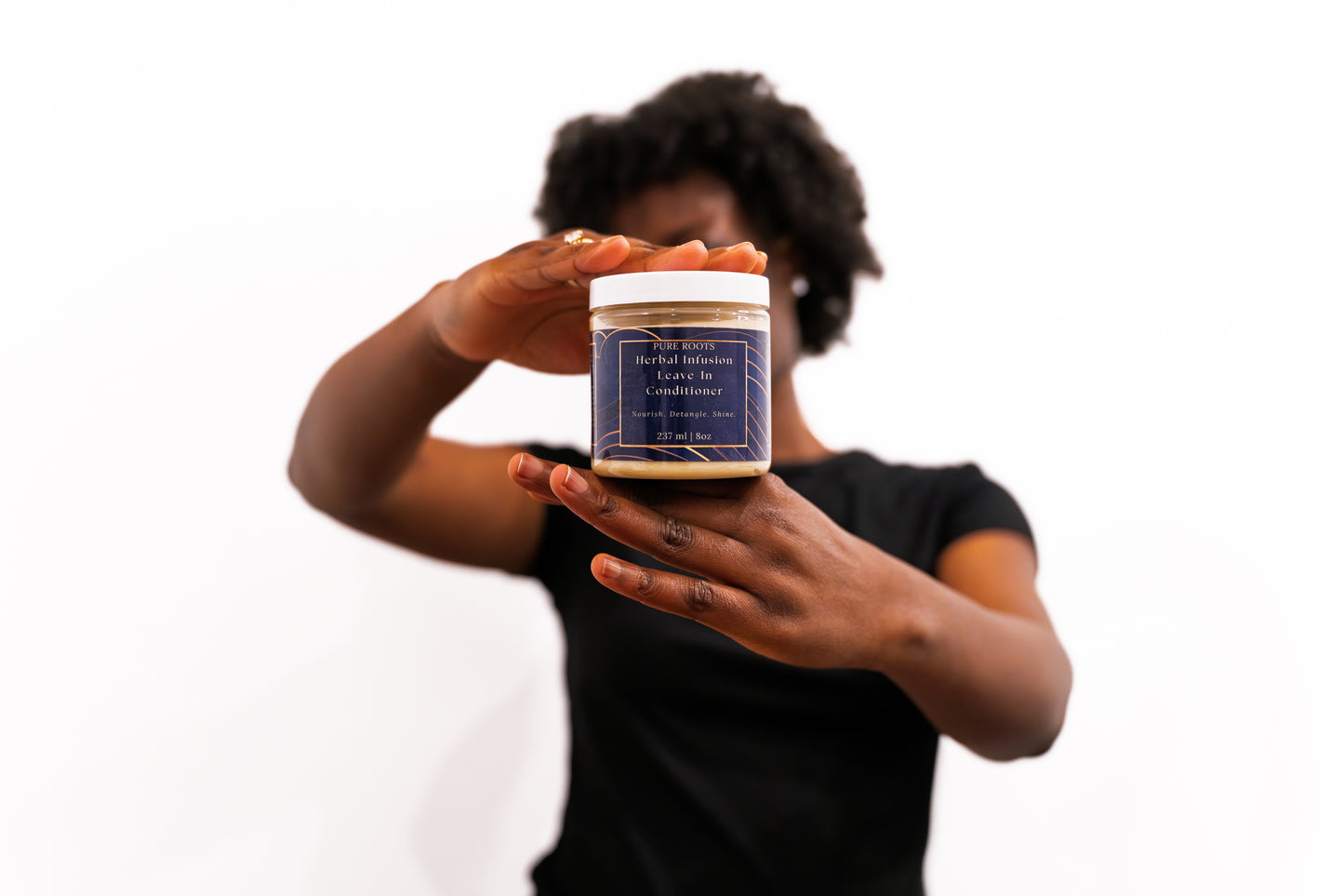 Herbal-Infused Leave-In Conditioner