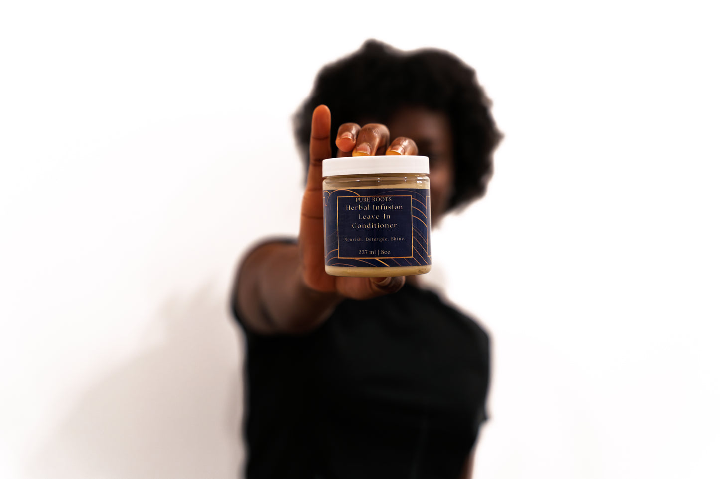 Herbal-Infused Leave-In Conditioner